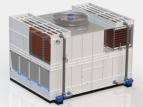 閉（bì）式（shì）複合流（雙進風）冷卻塔